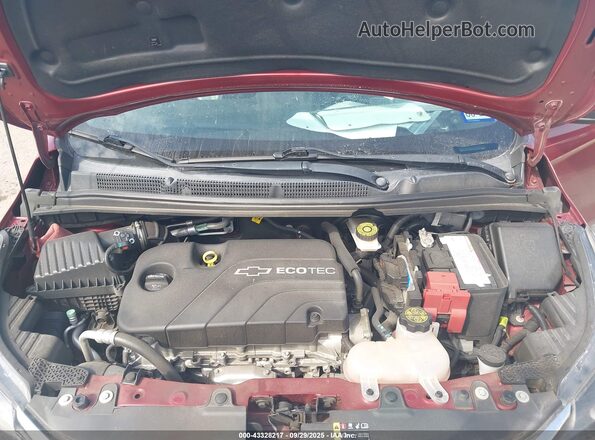 KL8CD6SA5NC013187 2022 CHEVROLET SPARK Red Widok z tyłu