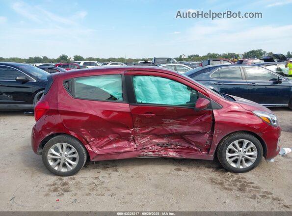 KL8CD6SA5NC013187 2022 CHEVROLET SPARK Red Widok wnętrza z tyłu