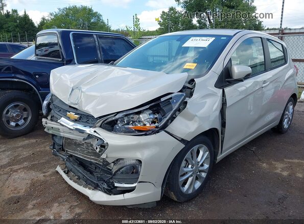 KL8CD6SA7MC745108 2021 CHEVROLET SPARK White Առջևի ձախ երեք քառորդ տեսարան