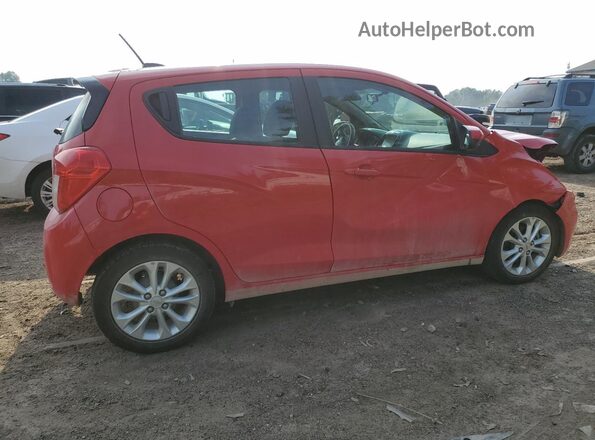 KL8CD6SA7MC746873 2021 CHEVROLET SPARK Red უკანა მარჯვენა