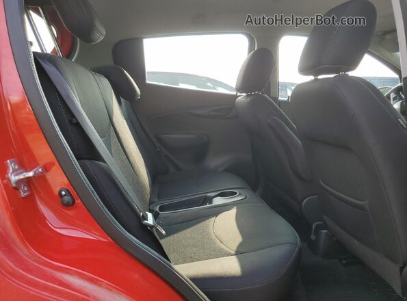 KL8CD6SA7MC746873 2021 CHEVROLET SPARK Red უკანა სავარძლების ხედი