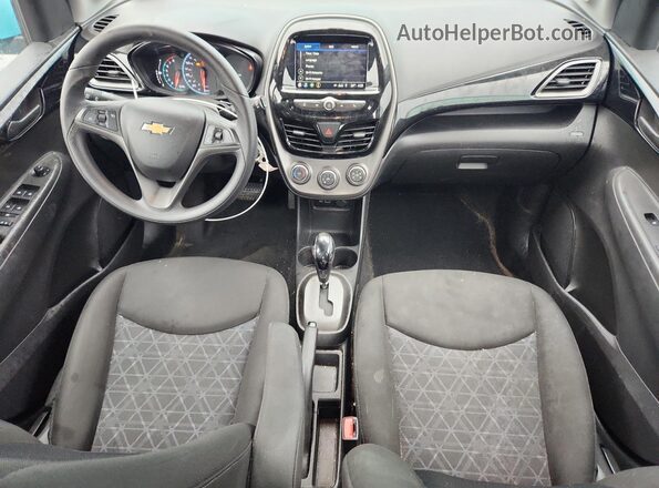 KL8CD6SA8MC737082 2021 CHEVROLET SPARK Blue Vista del salpicadero