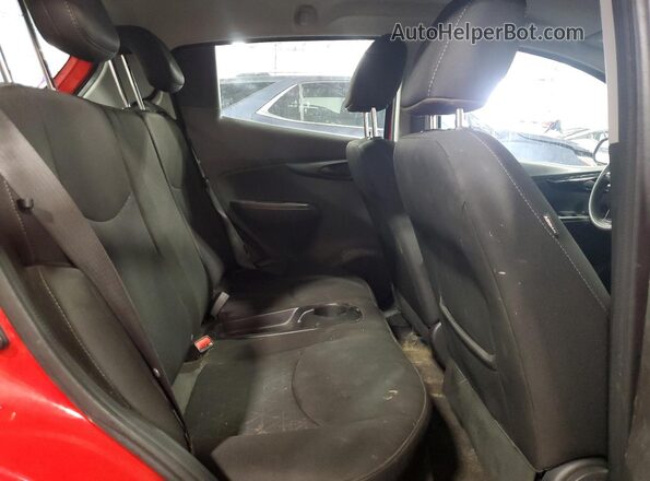 KL8CD6SA9LC458545 2020 CHEVROLET SPARK Red Rear interior view