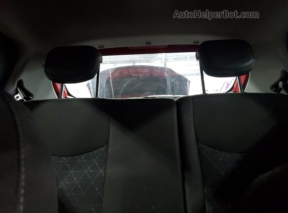KL8CD6SA9LC458545 2020 CHEVROLET SPARK Red Rear seats view