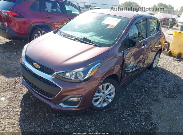KL8CF6SA8LC467991 2020 CHEVROLET SPARK Фиолетовый Передняя левая четверть