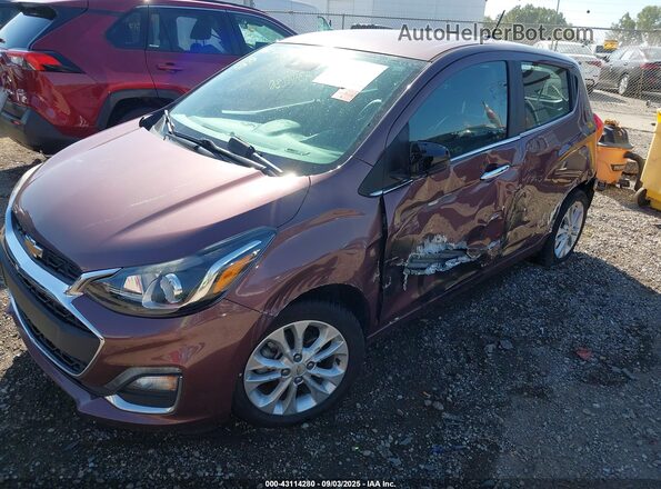 KL8CF6SA8LC467991 2020 CHEVROLET SPARK Фиолетовый Вид спереди