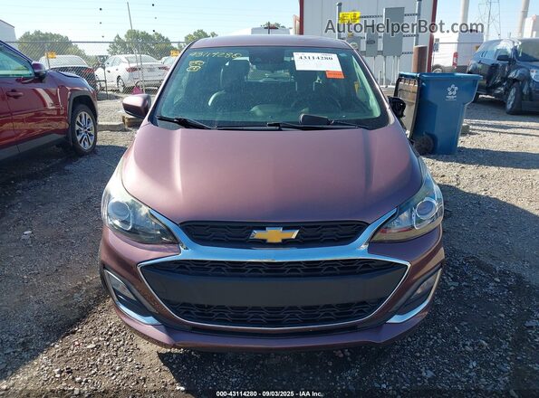 KL8CF6SA8LC467991 2020 CHEVROLET SPARK Фиолетовый Вид щитка приборов