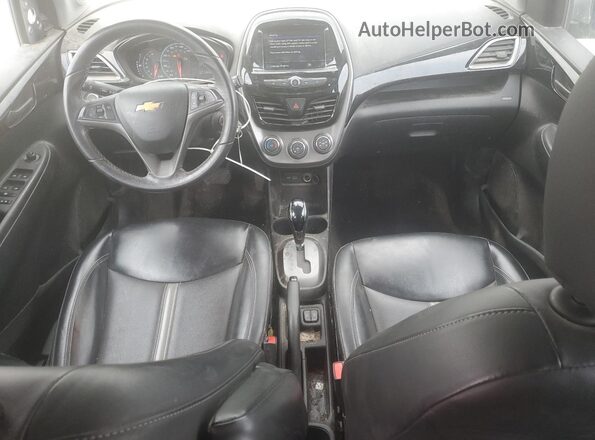 KL8CH6SA4MC714614 2021 CHEVROLET SPARK Silver Вид панелі приладів