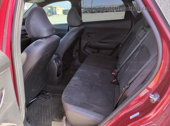 KM8HACA38RU135240 2024 HYUNDAI KONA Red Հետևի նստատեղերի տեսք