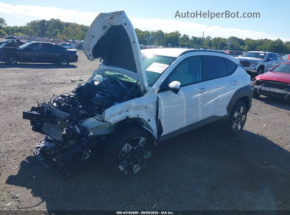 KM8HBCAB4SU342475 2025 HYUNDAI KONA White Передня ліва чверть