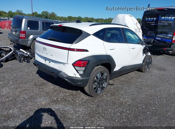 KM8HBCAB4SU342475 2025 HYUNDAI KONA White Задня права чверть