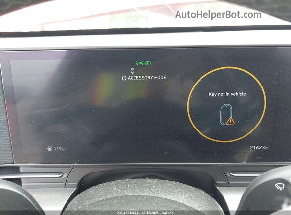 KM8HC3AB3RU079919 2024 HYUNDAI KONA Orange Widok tylnych siedzeń