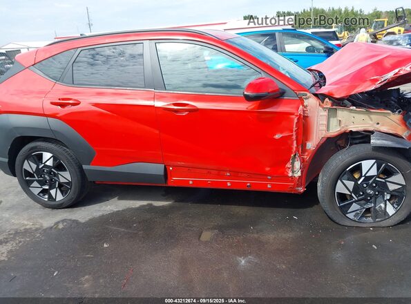 KM8HC3AB3RU079919 2024 HYUNDAI KONA Orange Widok zestawu wskaźników
