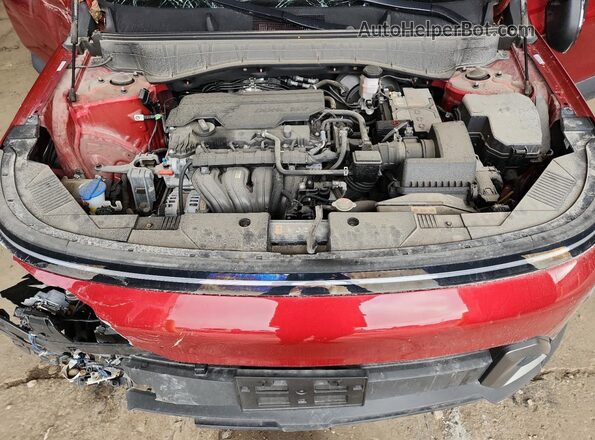 KM8HC3AB4RU041759 2024 HYUNDAI KONA Red Vista del compartimento del motor