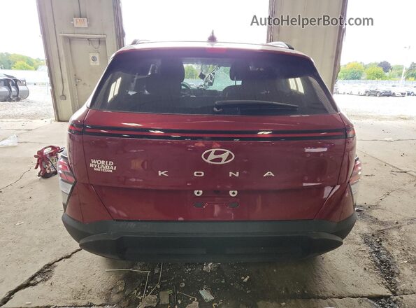 KM8HC3AB4RU041759 2024 HYUNDAI KONA Red Vista trasera