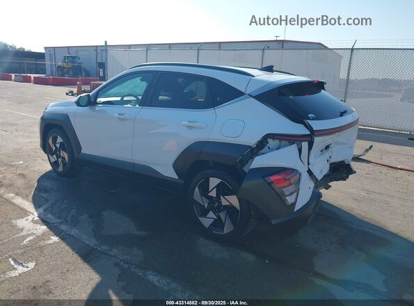 KM8HE3A33RU074674 2024 HYUNDAI KONA White Trasero izquierdo