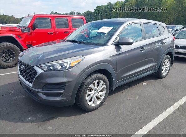 KM8J23A44LU084463 2020 HYUNDAI TUCSON Gray Vista tres cuartos delantera izquierda