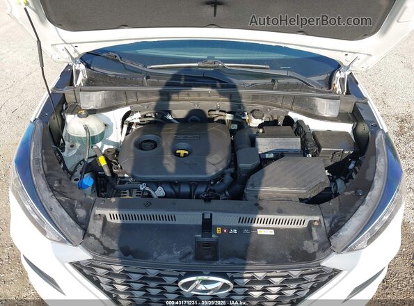 KM8J23A45LU159333 2020 HYUNDAI TUCSON White Вид ззаду