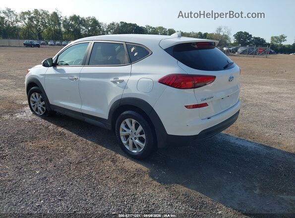 KM8J23A45LU159333 2020 HYUNDAI TUCSON White Задня ліва чверть
