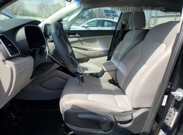 KM8J23A46MU298629 2021 HYUNDAI TUCSON Blue წინა სალონის ხედი
