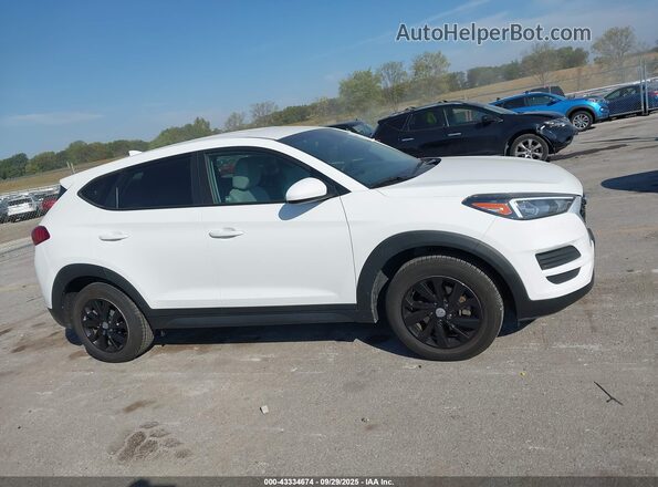 KM8J2CA41LU159538 2020 HYUNDAI TUCSON White უკანა სალონის ხედი