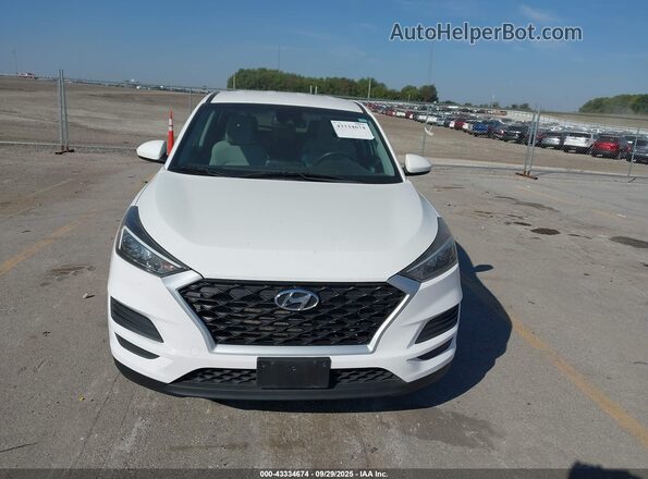 KM8J2CA41LU159538 2020 HYUNDAI TUCSON White ხელსაწყოთა პანელის ხედი