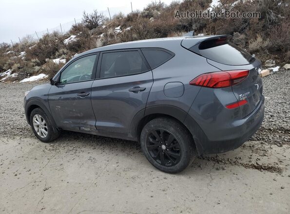 KM8J2CA42MU292004 2021 HYUNDAI TUCSON Gray Trasero izquierdo
