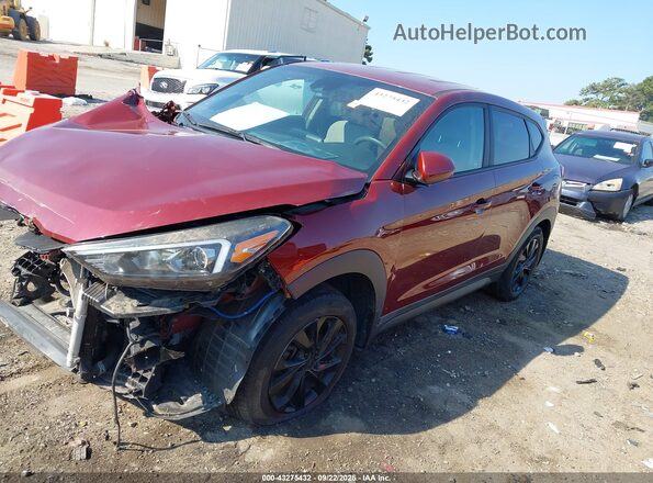 KM8J2CA44LU162238 2020 HYUNDAI TUCSON Burgundy Front left
