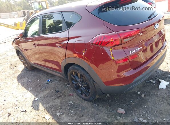 KM8J2CA44LU162238 2020 HYUNDAI TUCSON Burgundy Rear left