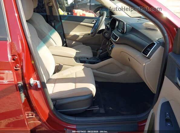 KM8J2CA44LU162238 2020 HYUNDAI TUCSON Burgundy Front interior view