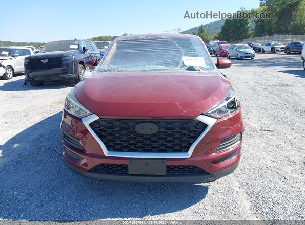 KM8J2CA45LU221944 2020 HYUNDAI TUCSON Burgundy Vista interior trasera