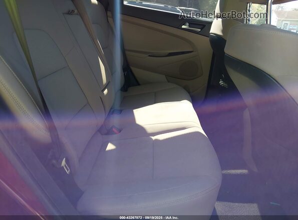 KM8J2CA45LU221944 2020 HYUNDAI TUCSON Burgundy Vista de la etiqueta del VIN