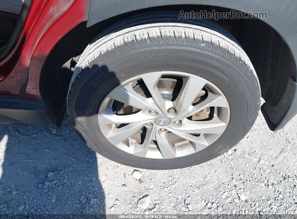 KM8J2CA45LU221944 2020 HYUNDAI TUCSON Burgundy Vista del cuadro de instrumentos