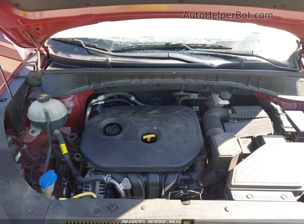 KM8J2CA45LU221944 2020 HYUNDAI TUCSON Burgundy Vista trasera