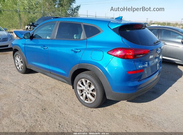 KM8J2CA46LU210810 2020 HYUNDAI TUCSON Синий Задняя левая четверть