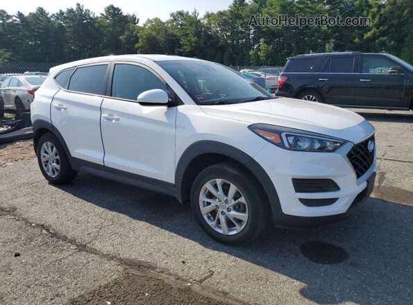 KM8J2CA46LU243404 2020 HYUNDAI TUCSON White Передня права чверть