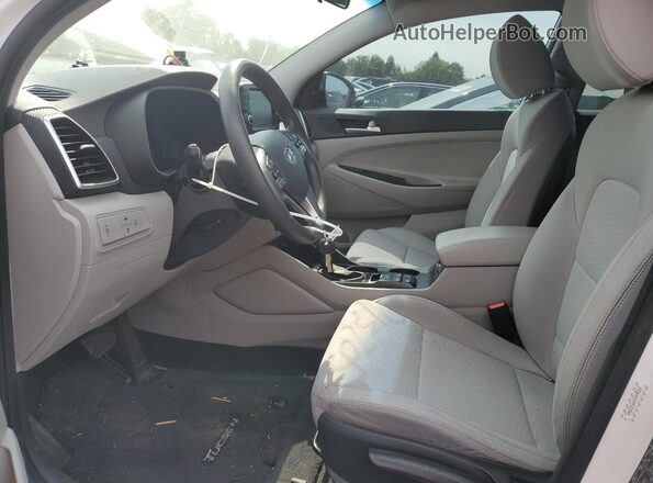 KM8J2CA4XKU978224 2019 HYUNDAI TUCSON White Vista interior delantera