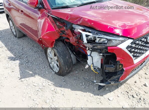 KM8J2CA4XMU386292 2021 HYUNDAI TUCSON Red წინა ხედი