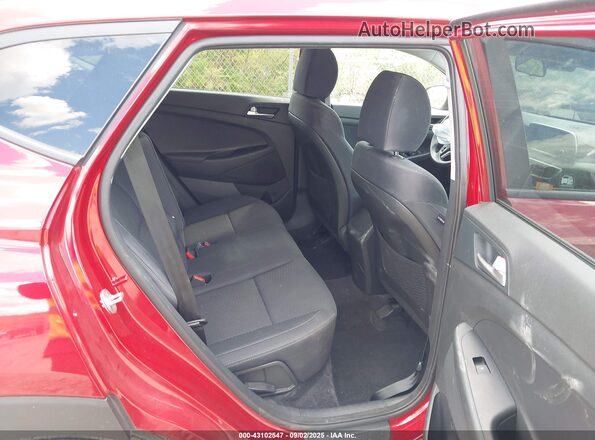 KM8J2CA4XMU386292 2021 HYUNDAI TUCSON Red VIN კოდის სტიკერის ხედი