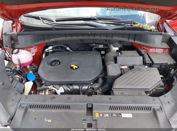 KM8J2CA4XMU386292 2021 HYUNDAI TUCSON Red უკანა ხედი
