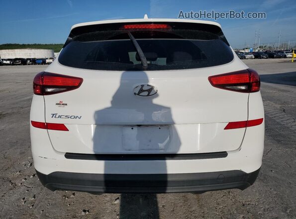 KM8J33A41LU262892 2020 HYUNDAI TUCSON White უკანა ხედი