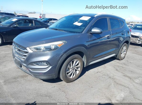 KM8J33A42JU626640 2018 HYUNDAI TUCSON Gray 
