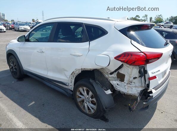 KM8J33A45LU114342 2020 HYUNDAI TUCSON White Задня ліва чверть