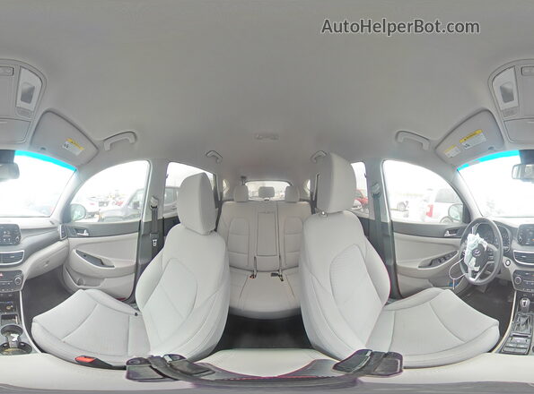 KM8J33A47LU178611 2020 HYUNDAI TUCSON Silver Vista de la etiqueta del VIN