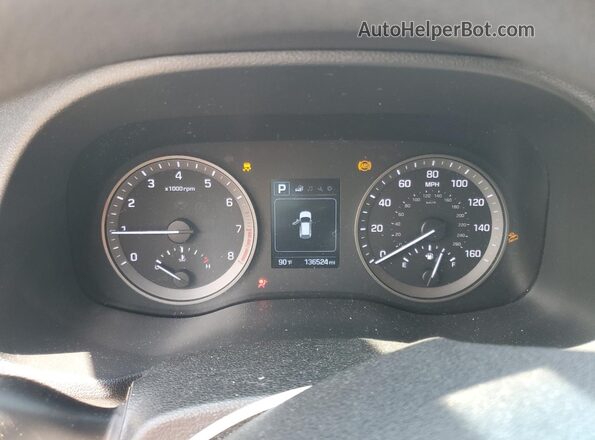 KM8J33A48JU688592 2018 HYUNDAI TUCSON Black 