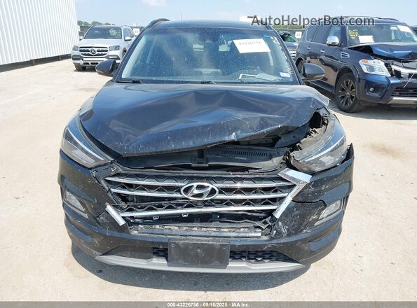 KM8J33AL0MU285248 2021 HYUNDAI TUCSON Black Vista del cuadro de instrumentos