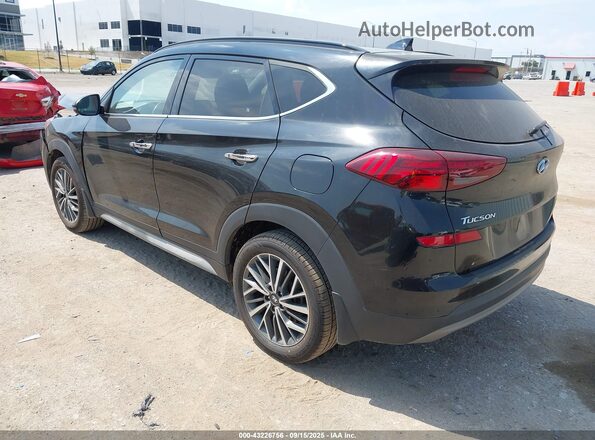 KM8J33AL0MU285248 2021 HYUNDAI TUCSON Black Trasero izquierdo