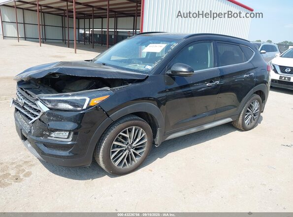 KM8J33AL0MU285248 2021 HYUNDAI TUCSON Black Vista tres cuartos delantera izquierda
