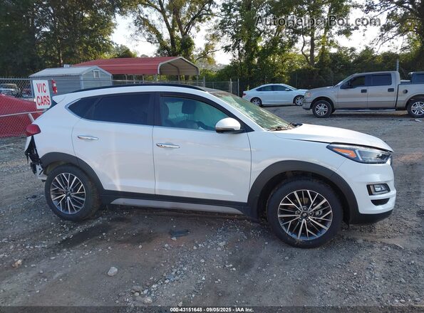 KM8J33AL2LU132322 2020 HYUNDAI TUCSON White Vista del cuadro de instrumentos
