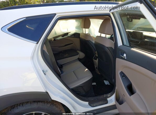 KM8J33AL2LU132322 2020 HYUNDAI TUCSON White Vista de la etiqueta del VIN